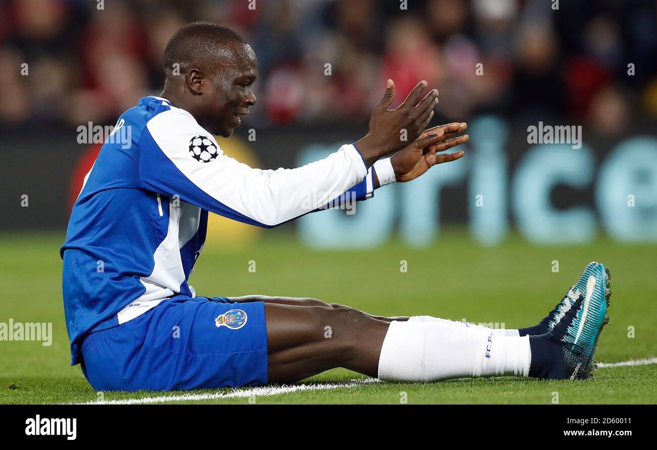 FC Porto's Vincent Aboubakar after missing a chance Stock Photo