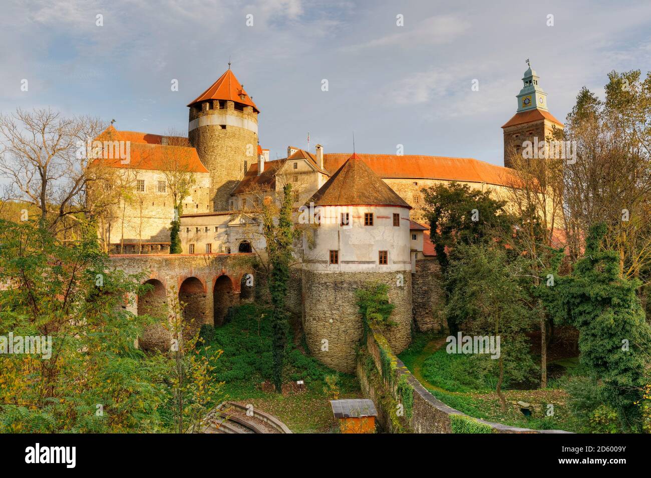 Austria, Stadtschlaining, Schlaining Castle Stock Photo