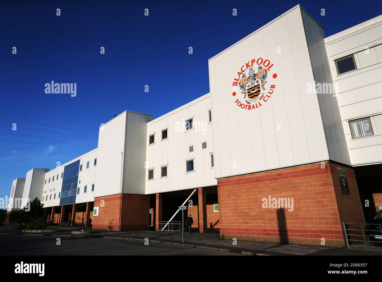 A view of Bloomfield Road stadium before the game Stock Photo Alamy