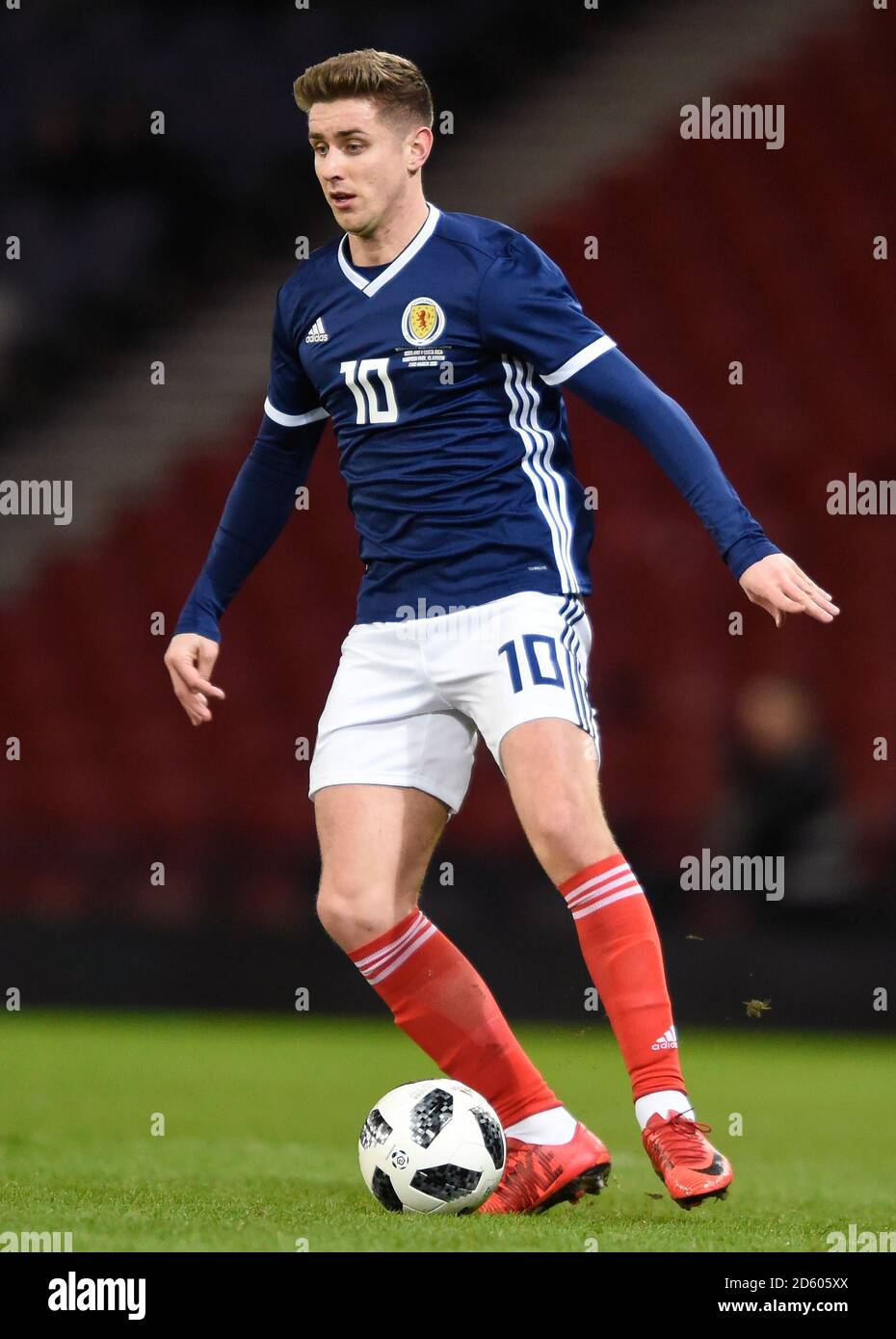 Scotland's Tom Cairney during the international friendly match at Hampden  Park, Glasgow Stock Photo - Alamy