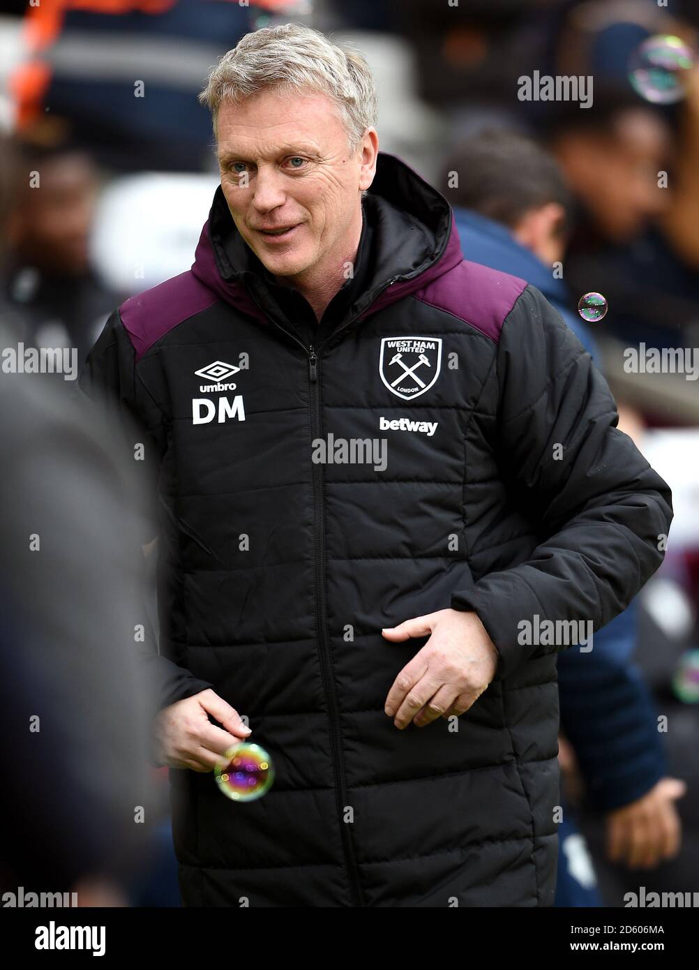 West Ham United manager David Moyes Stock Photo - Alamy