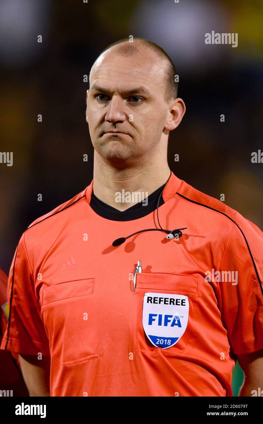 Referee Bobby Madley Stock Photo