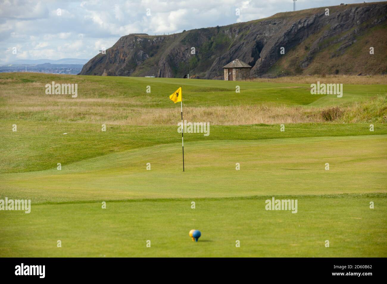 The golf course at Elie Fife Scotland Stock Photo Alamy