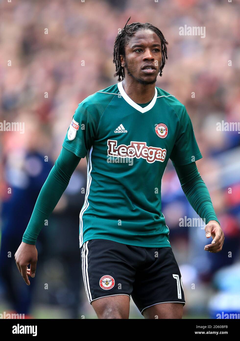 Romaine Sawyers, Brentford Stock Photo Alamy