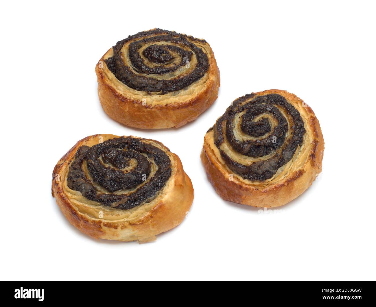 Puff pastry with poppy seeds Stock Photo Alamy