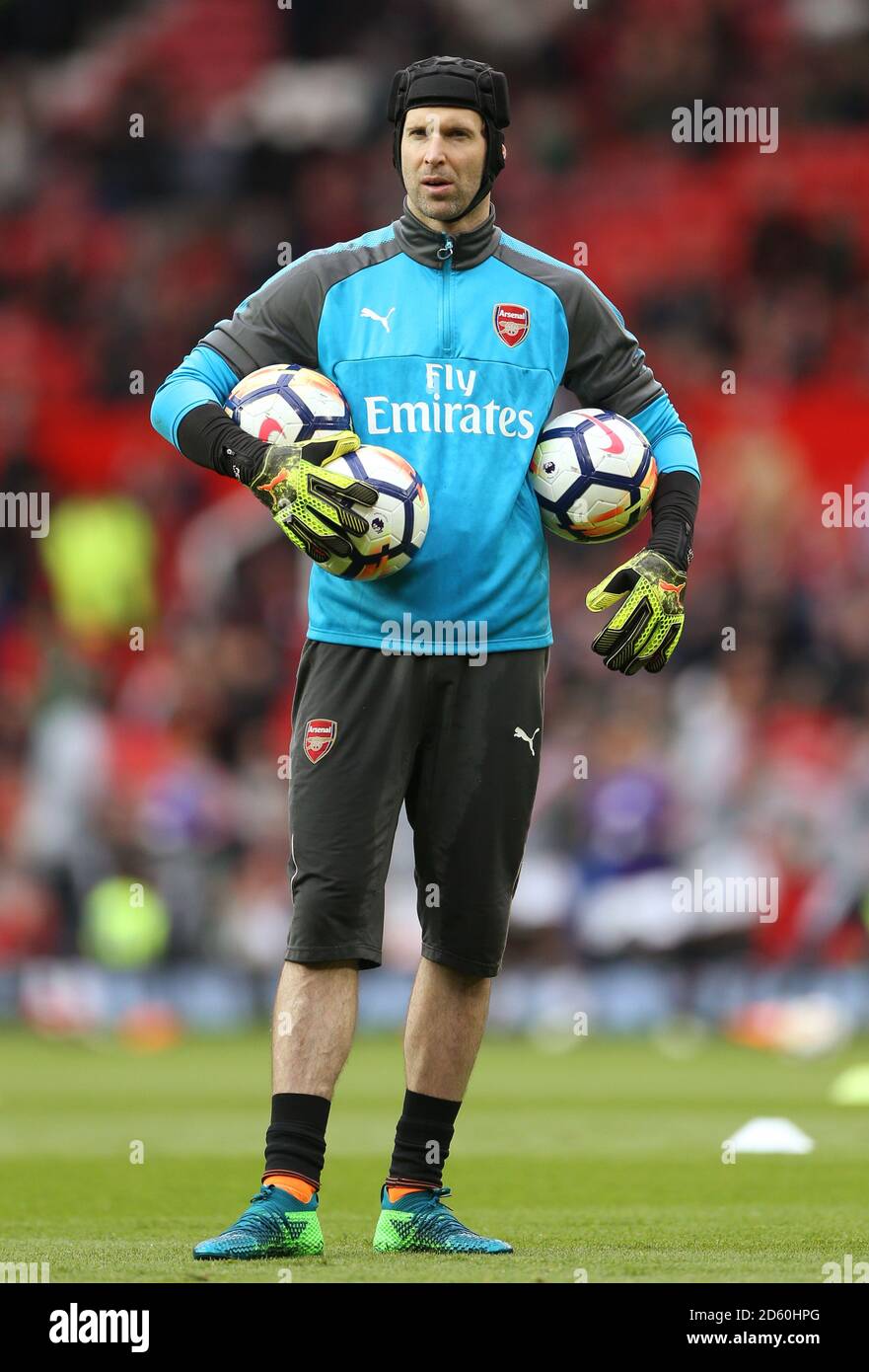 Arsenal goalkeeper Petr Cech Stock Photo