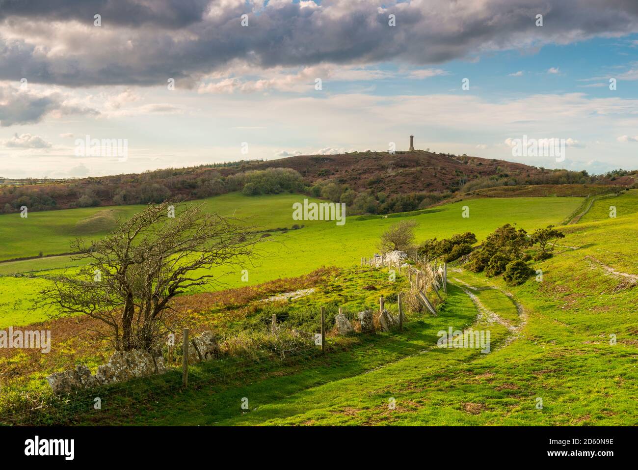Portesham, Dorset, UK. 14th October 2020. UK Weather. A autumnal view