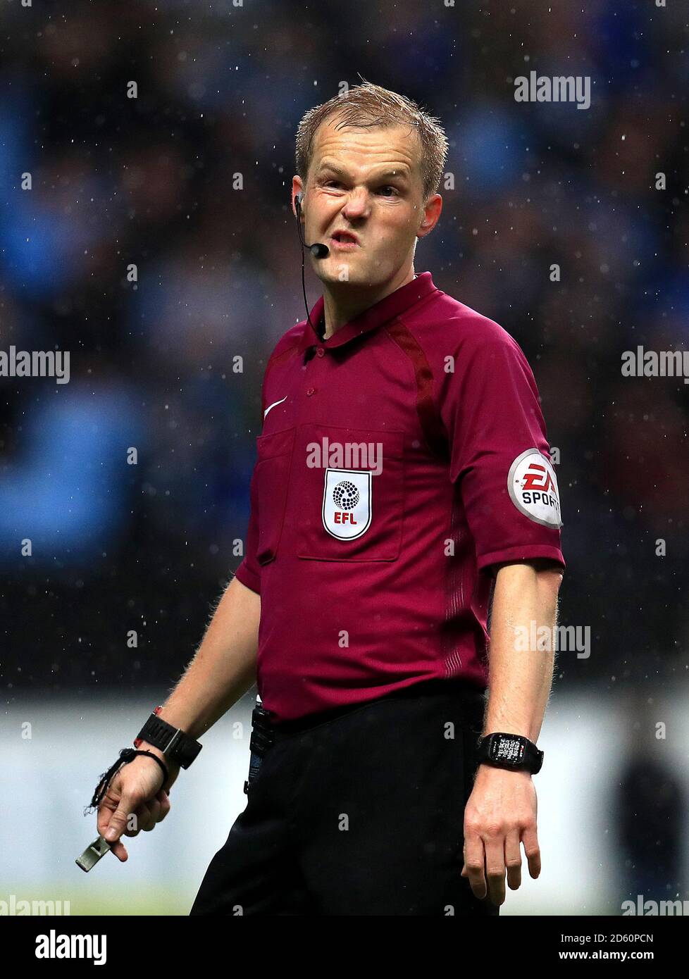 Match referee Gavin Ward Stock Photo - Alamy