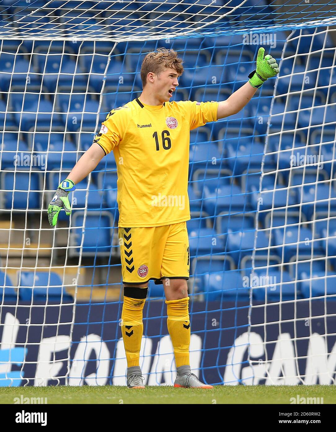Denmark goalkeeper Daniel Anderson Stock Photo Alamy