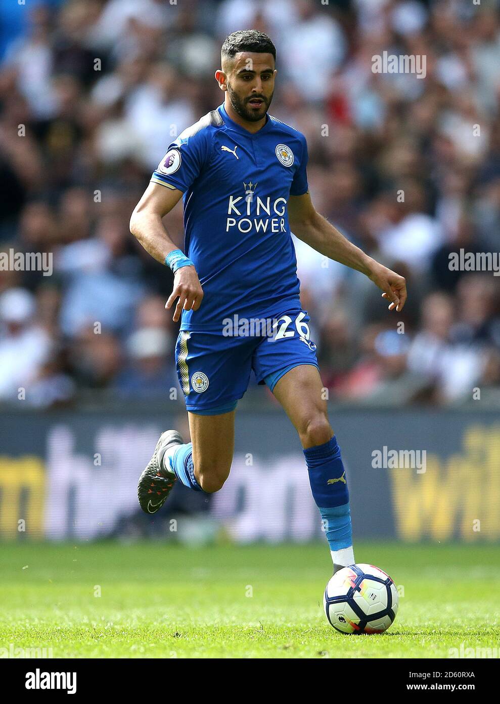 Photo Dédicacée Riyad Mahrez (Leicester City) - 12x8 - Signée En Personne