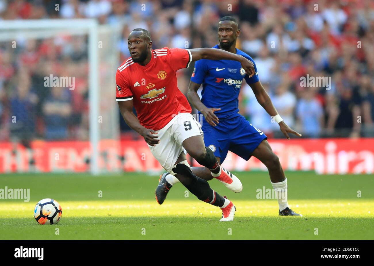 Luckaco Manchester United's Romelu Lukaku in action Stock Photo - Alamy