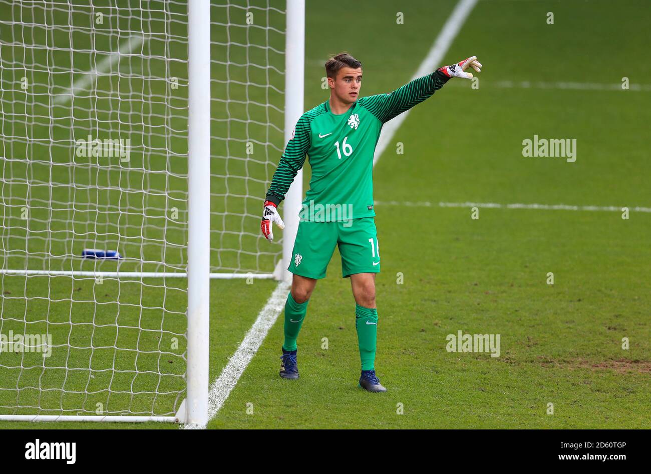 Netherlands goalkeeper Joey Koorevaar Stock Photo
