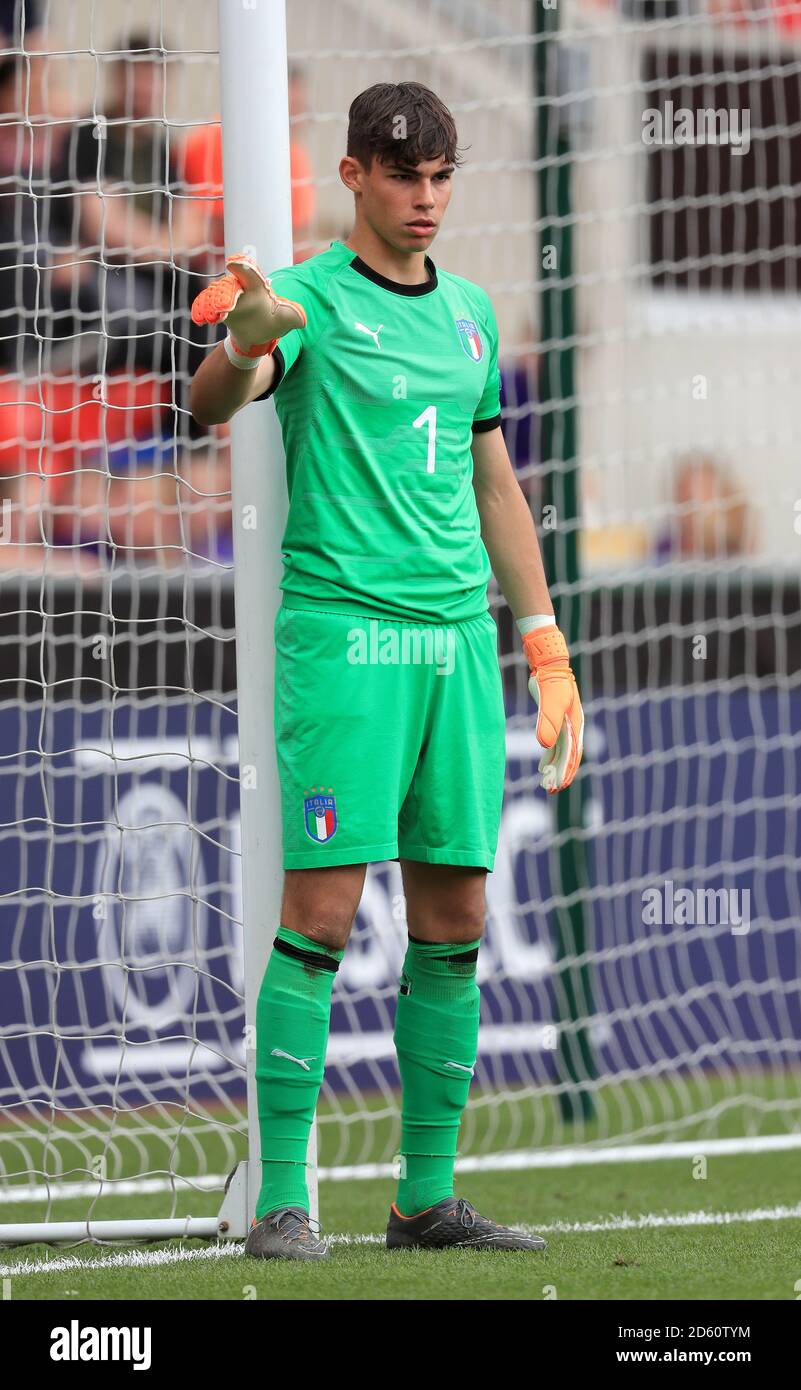 Italy goalkeeper Alessandro Russo Stock Photo