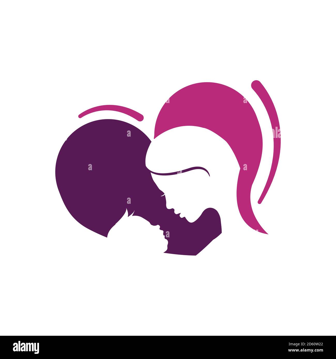 Mom Baby Logo Vector High Resolution Stock Photography and Images - Alamy
