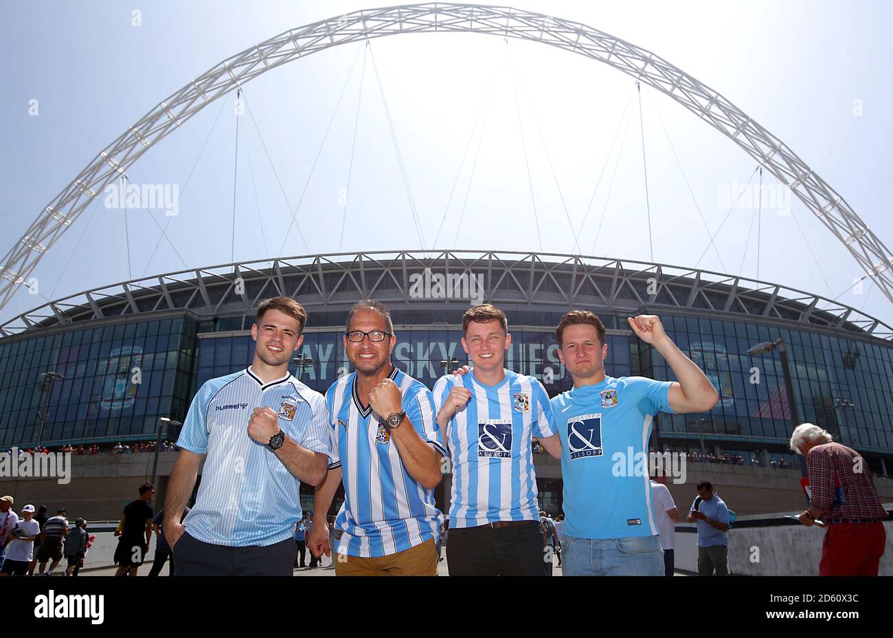 Coventry city fans wembley hi-res stock photography and images - Alamy