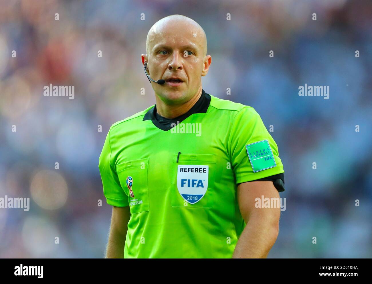 Referee Szymon Marciniak Stock Photo