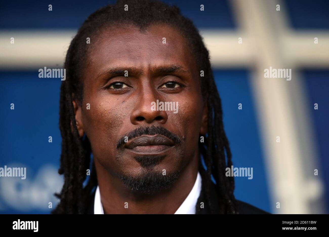 Senegal manager Aliou Cisse Stock Photo
