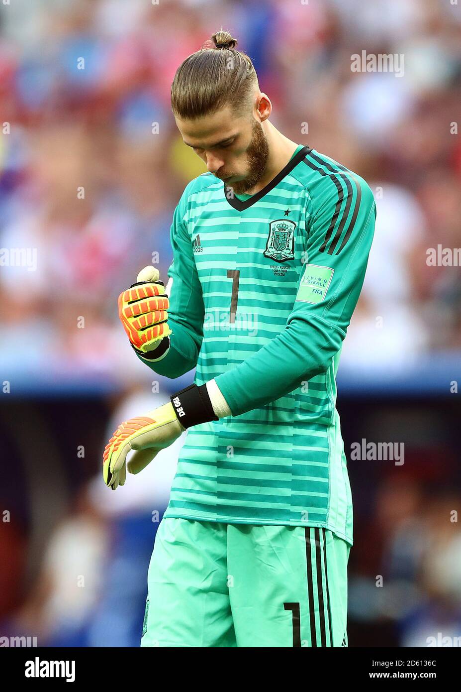 Spain goalkeeper David de Gea Stock Photo Alamy