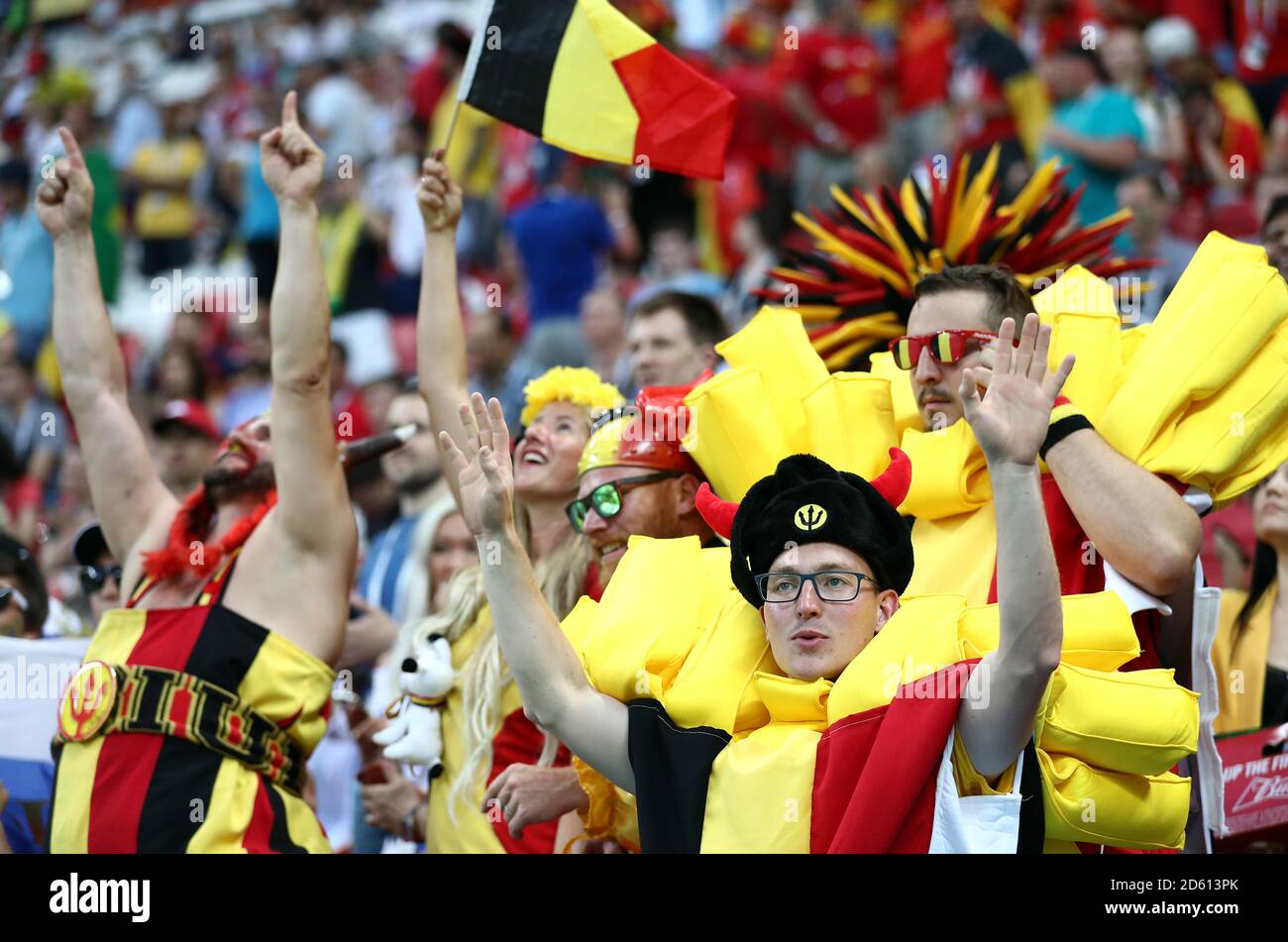 Belgium flag world cup fans hi-res stock photography and images - Alamy