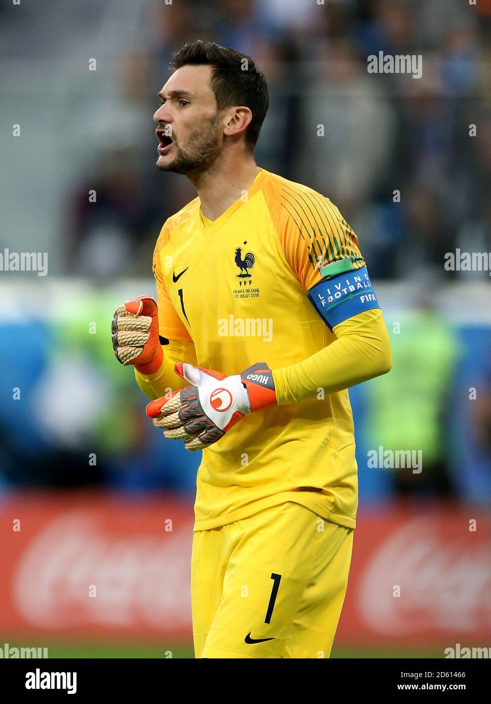France goalkeeper Hugo Lloris Stock Photo Alamy