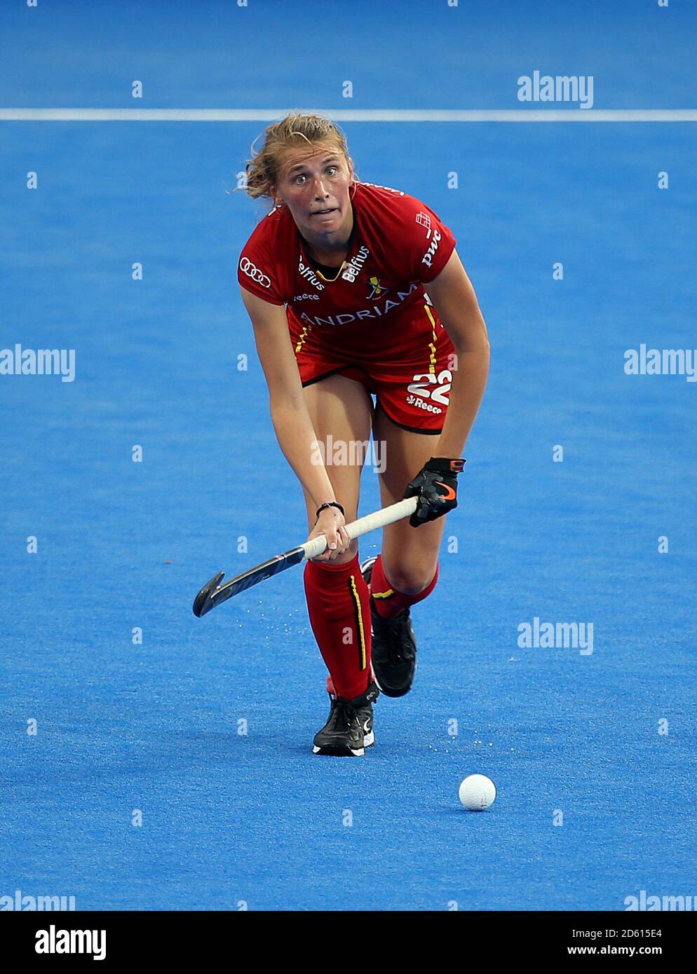 Belgium's Stephanie Vanden Borre in action Stock Photo Alamy