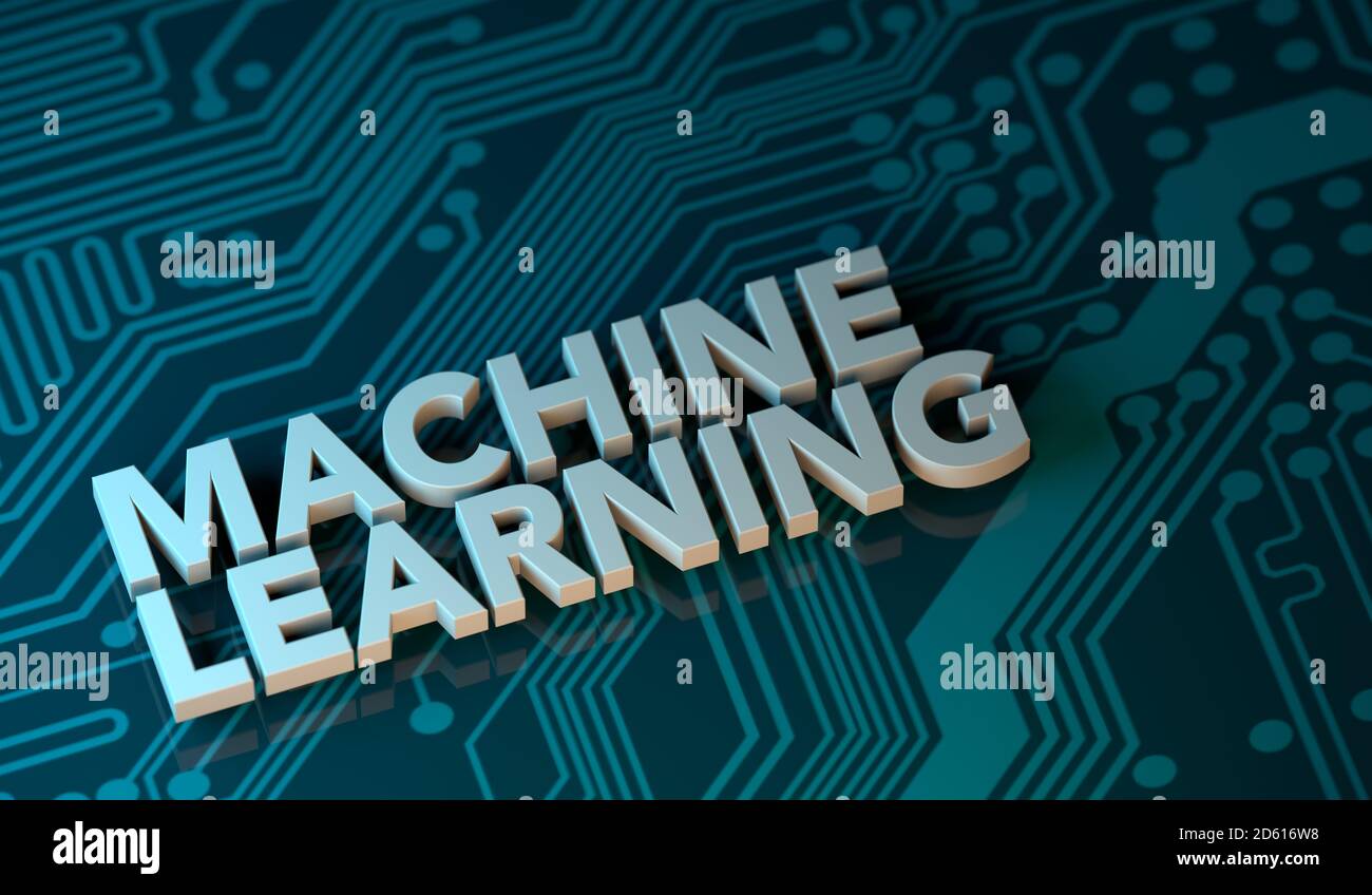 Machine Learning Stock Photo