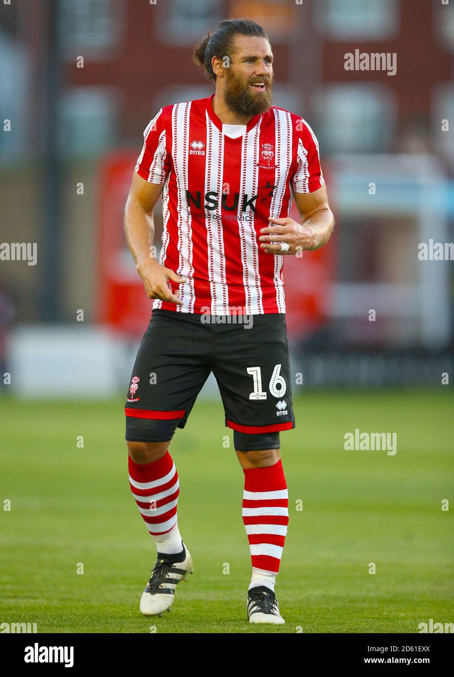 Lincoln City’s Michael Bostwick Stock Photo - Alamy