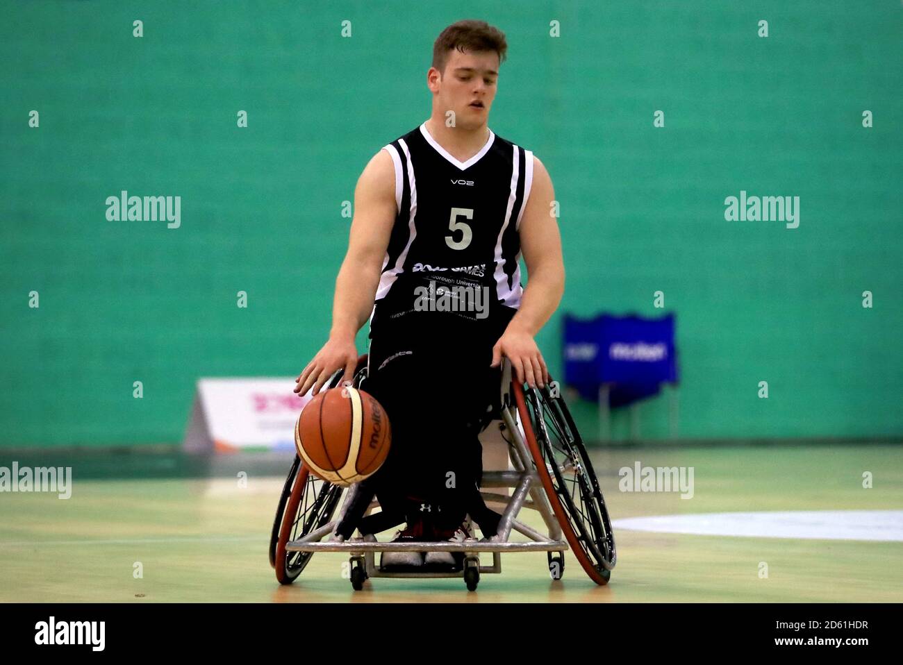 England North's Finlay Tonner competes in the Wheelchair Basketball
