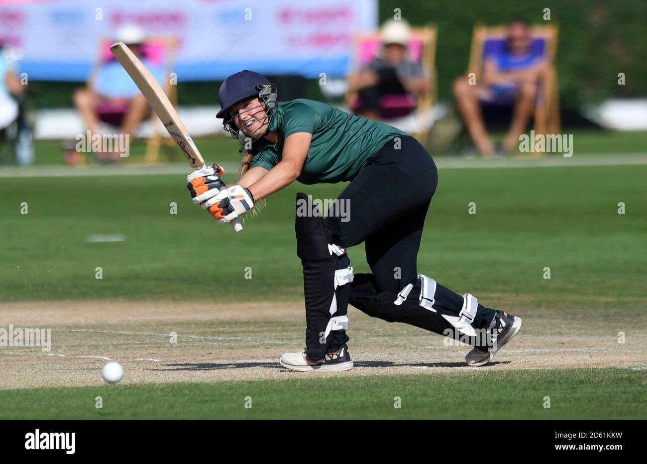 Team sciver's Nat wraith bats during the cricket competition at the