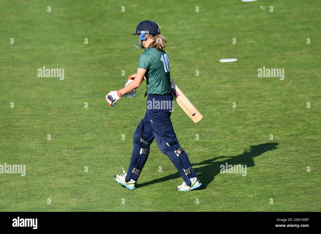 Team Sciver's Katie Green during the cricket competition at the 2018