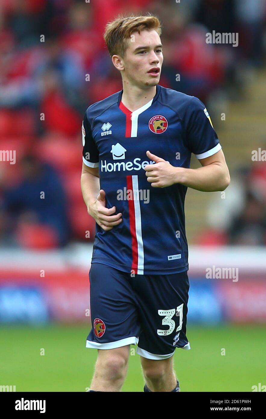 Walsall's Connor Ronan Stock Photo - Alamy