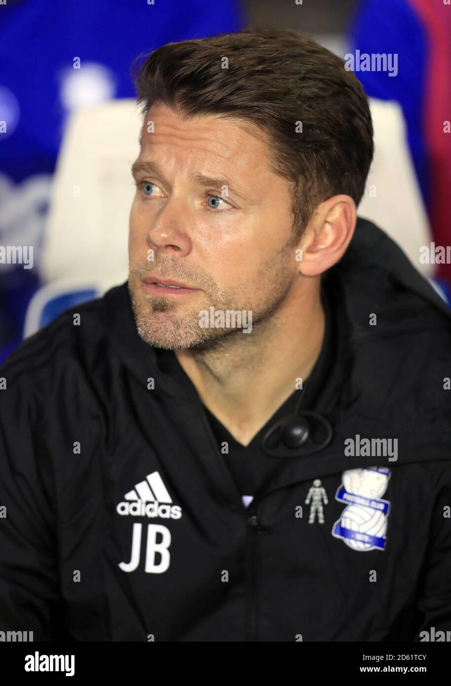 Birmingham City first team coach James Beattie Stock Photo - Alamy