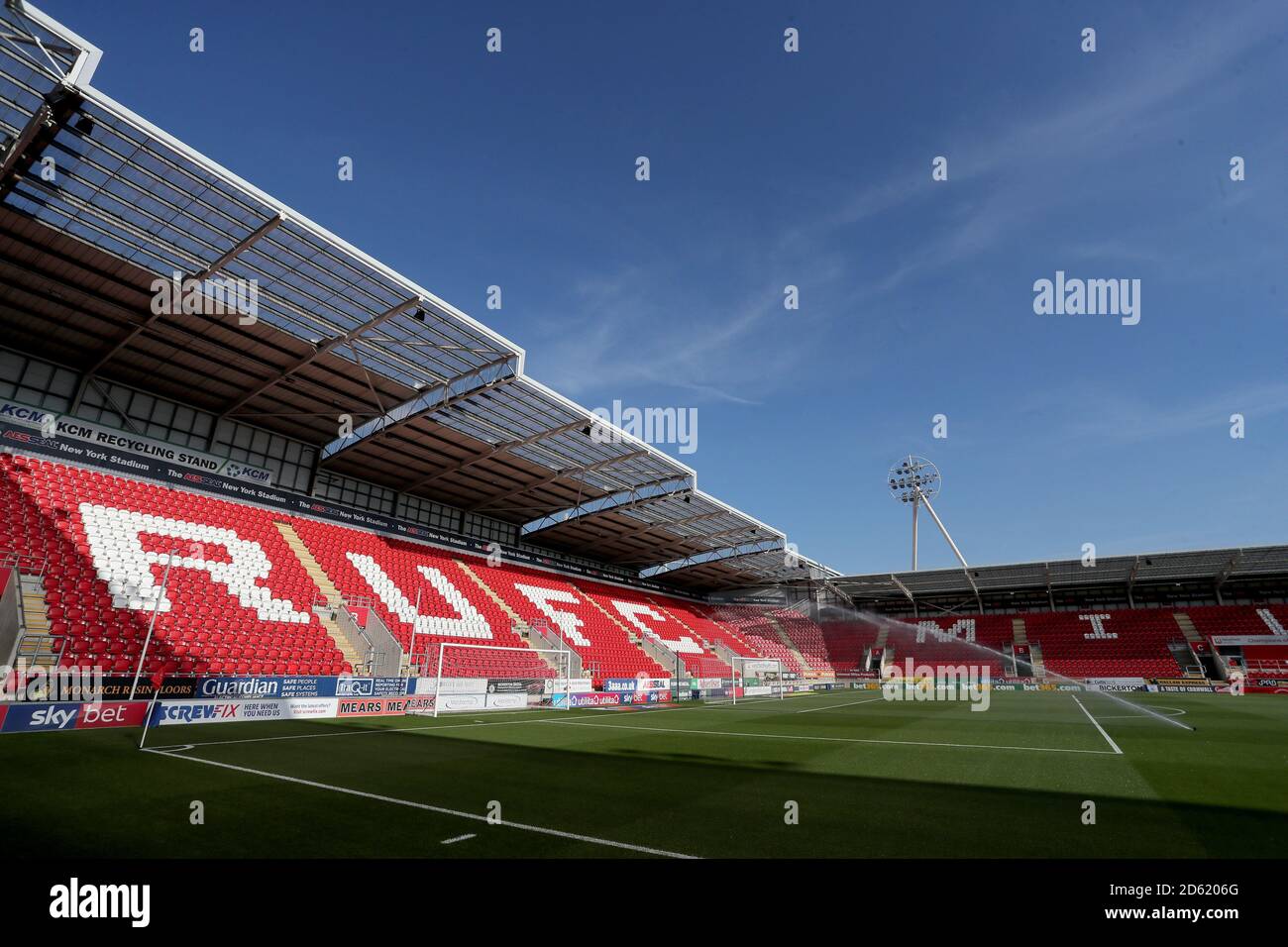Rotherham United's Asseal New York stadium Stock Photo Alamy