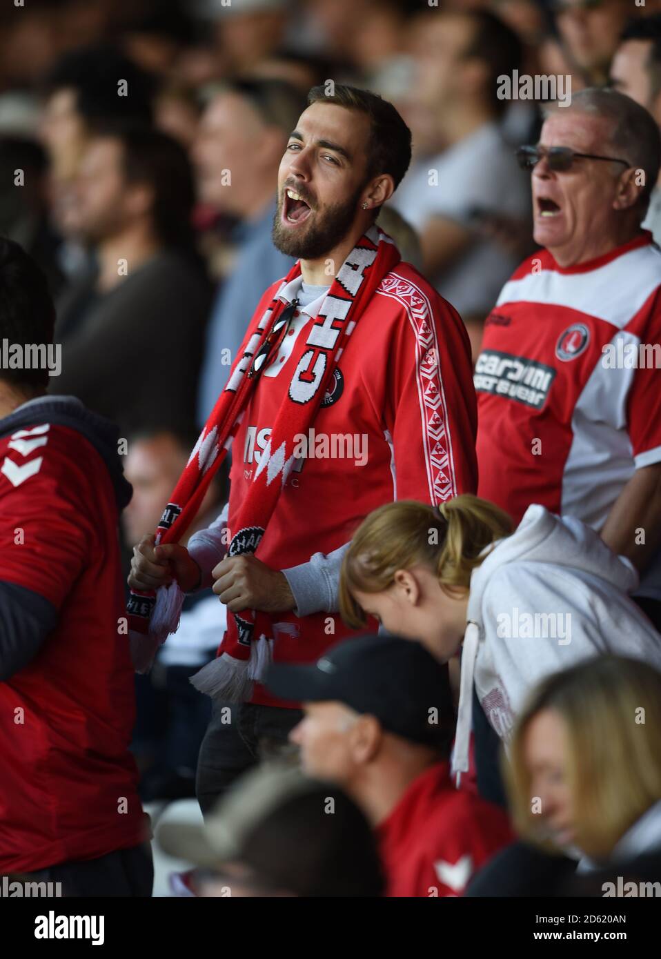 Away football fans at luton hires stock photography and images Alamy