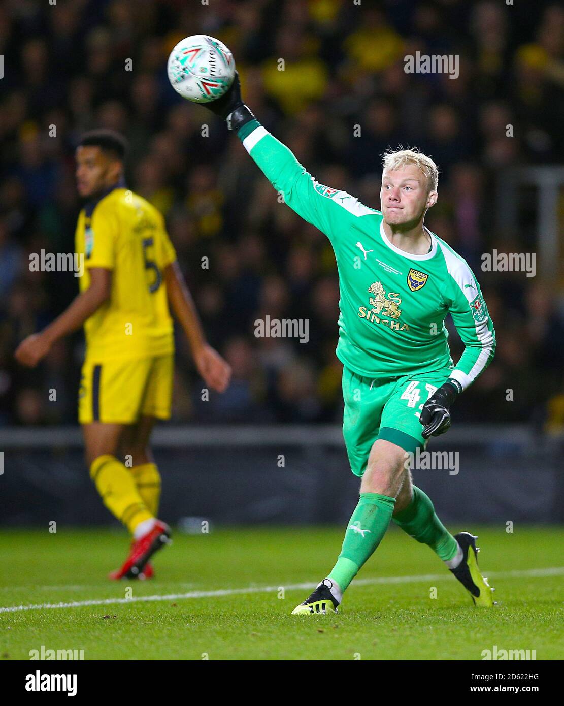 Oxford United goalkeeper Jonathan Mitchell  Stock Photo
