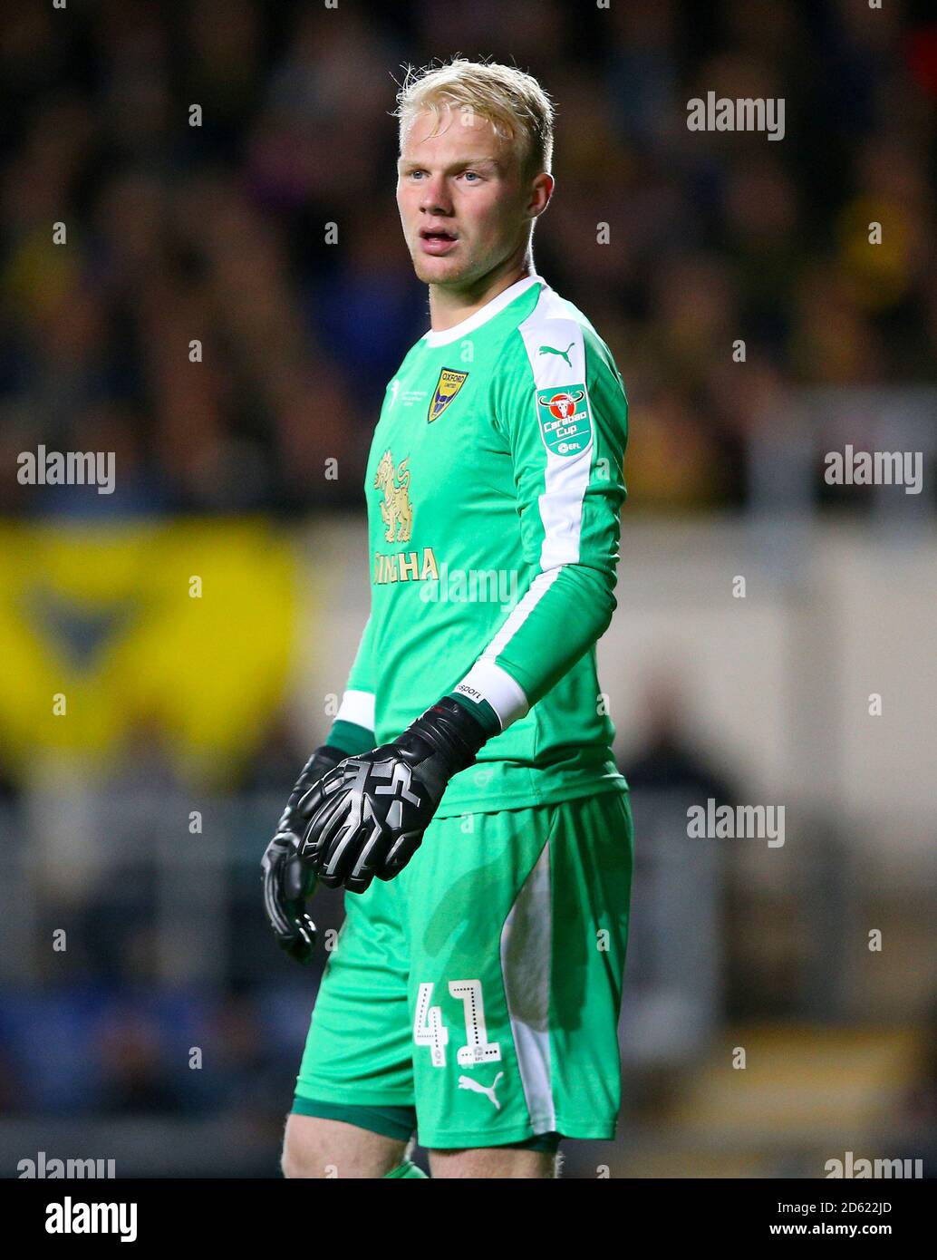 Oxford United goalkeeper Jonathan Mitchell  Stock Photo