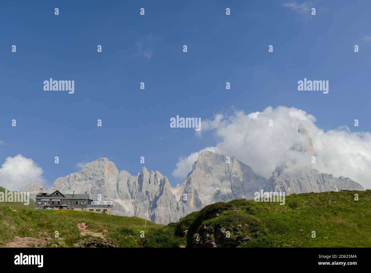 National Park Tre Cime di Lavaredo Dolomiti Stock Photo