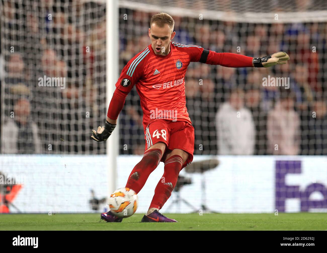 BATE Borisov goalkeeper Denis Scherbitski Stock Photo Alamy