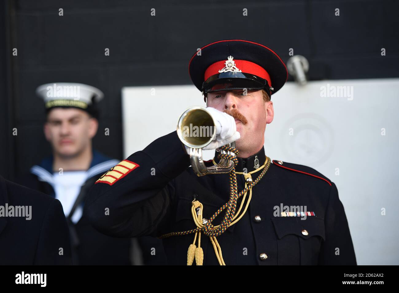 The Last Post is played Stock Photo - Alamy