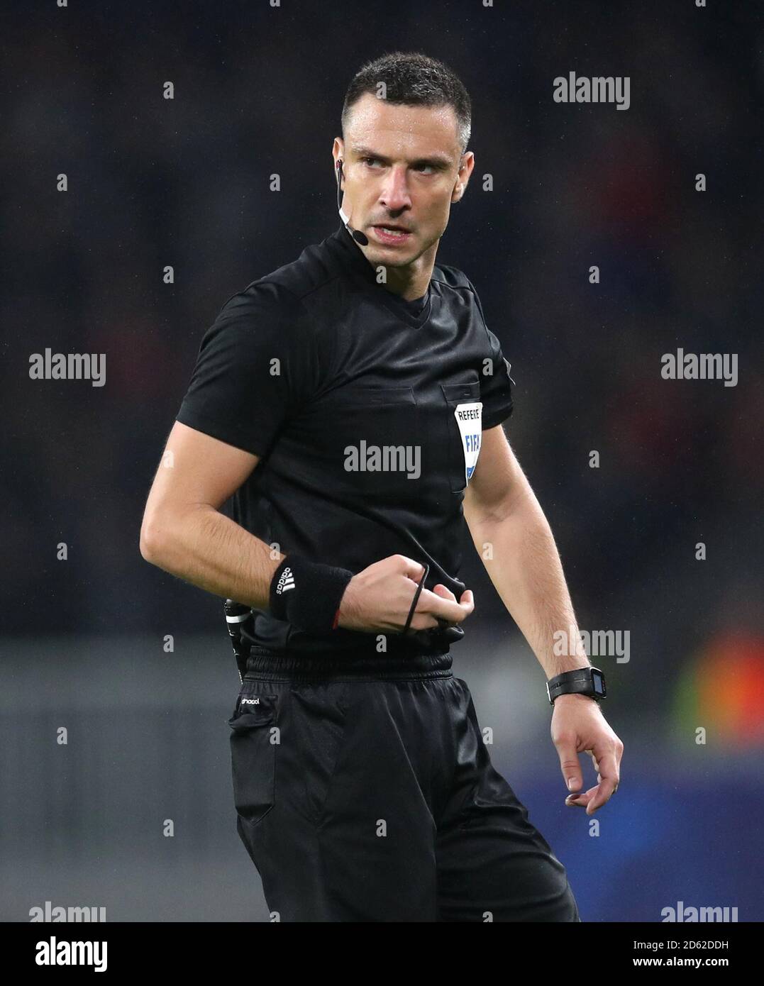 Referee Slavko Vincic Stock Photo Alamy