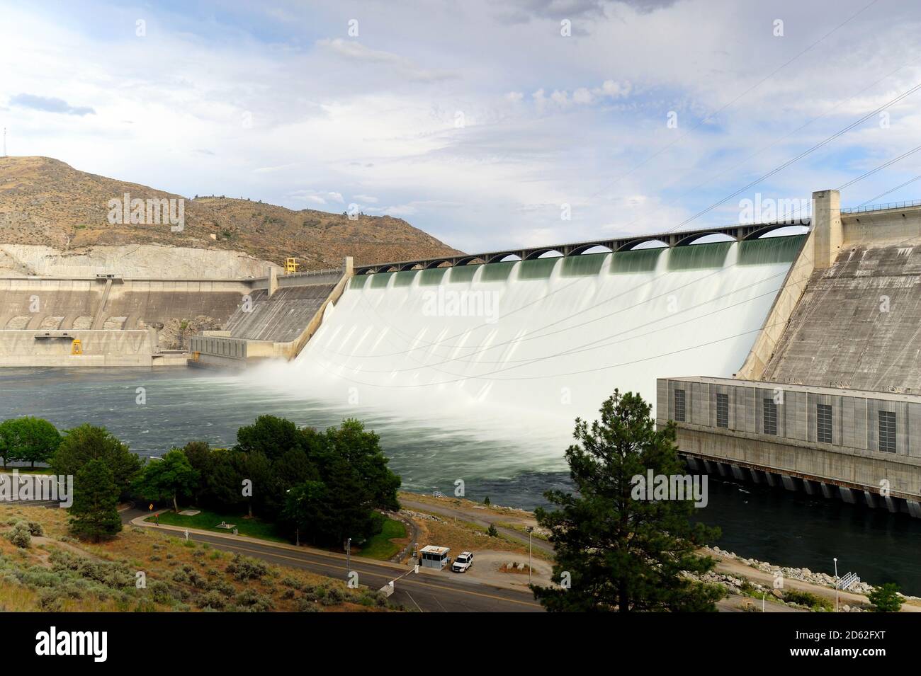Grand Coulee Dam Stock Photo Alamy