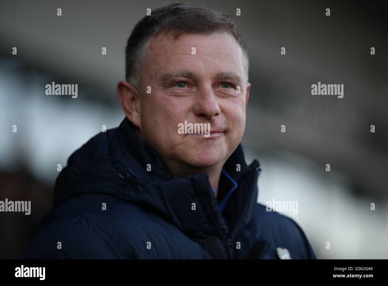 Coventry City manager Mark Robins Stock Photo Alamy