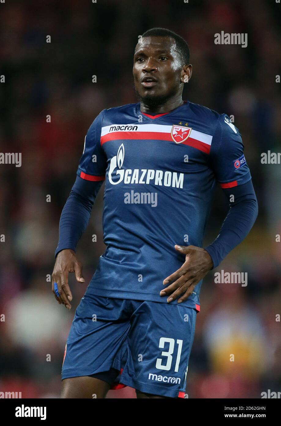 Red Star Belgrade's El Fardou Ben Stock Photo - Alamy