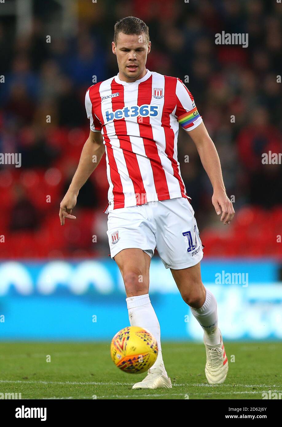 Stoke City's Ryan Shawcross Stock Photo Alamy
