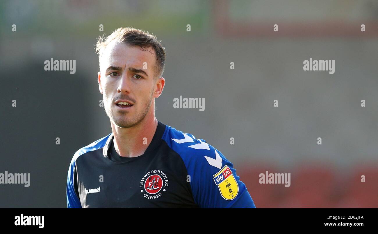 Fleetwood Town goalkeeper Alex Cairns Stock Photo - Alamy