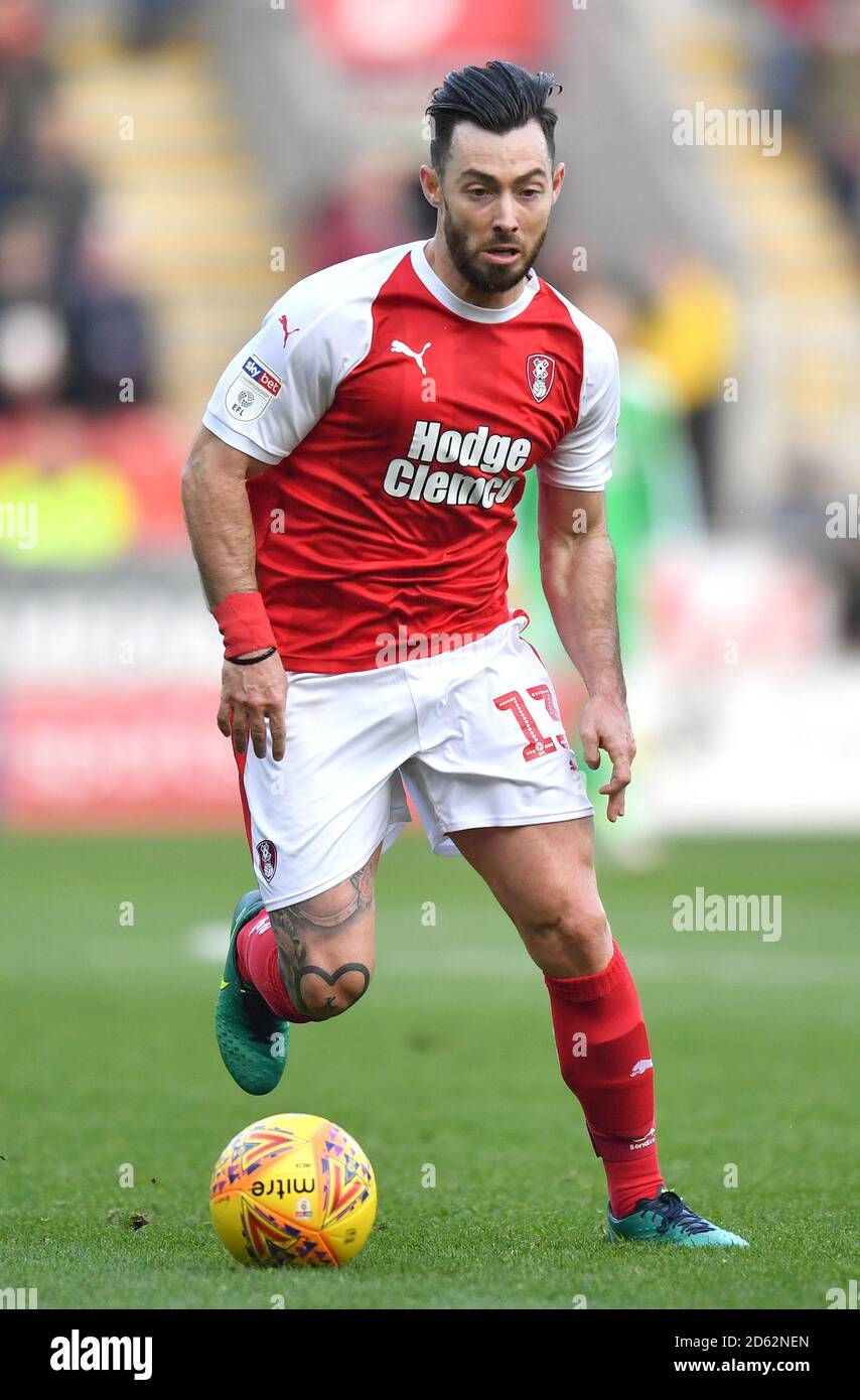 Rotherham United's Richie Towell Stock Photo