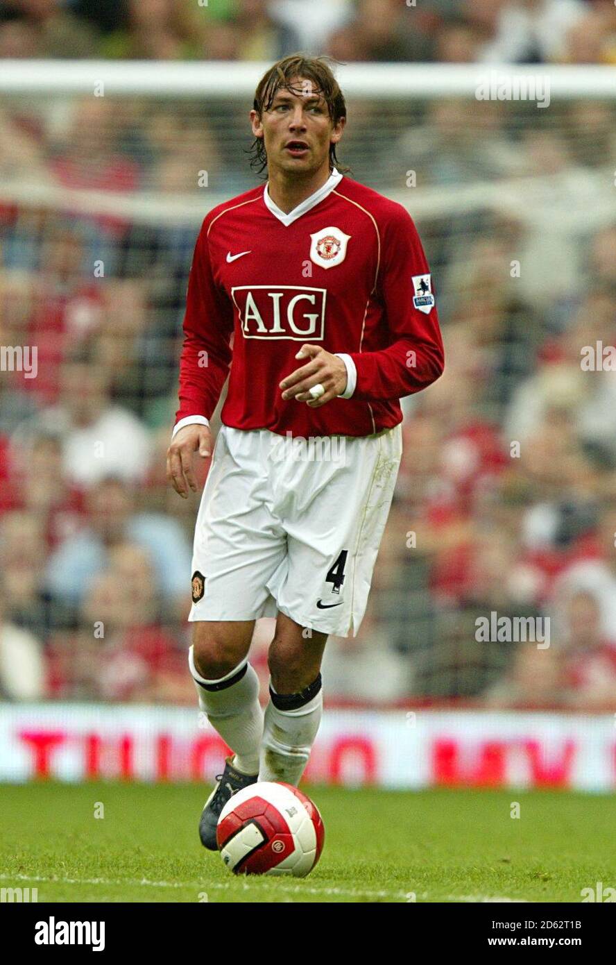 Gabriel Heinze, Manchester United Stock Photo