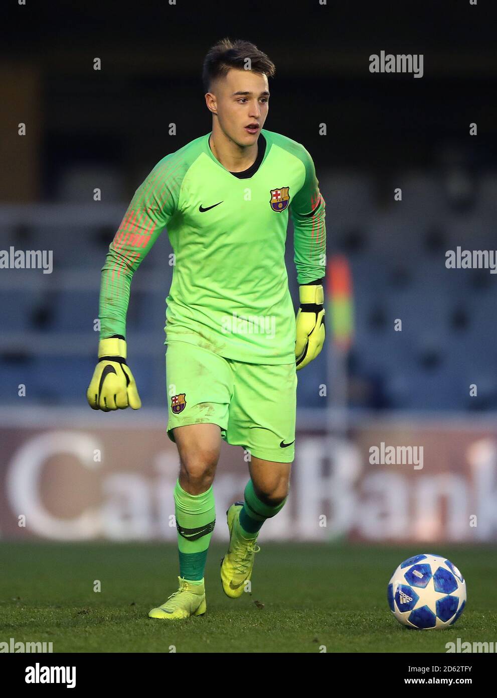 Barcelona goalkeeper Arnau Tenas Stock Photo  Alamy