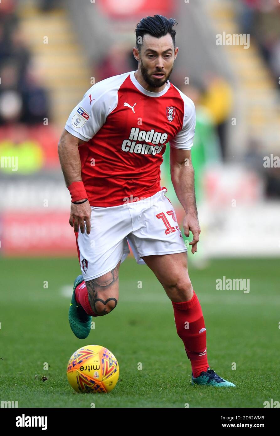 Rotherham United's Richie Towell Stock Photo