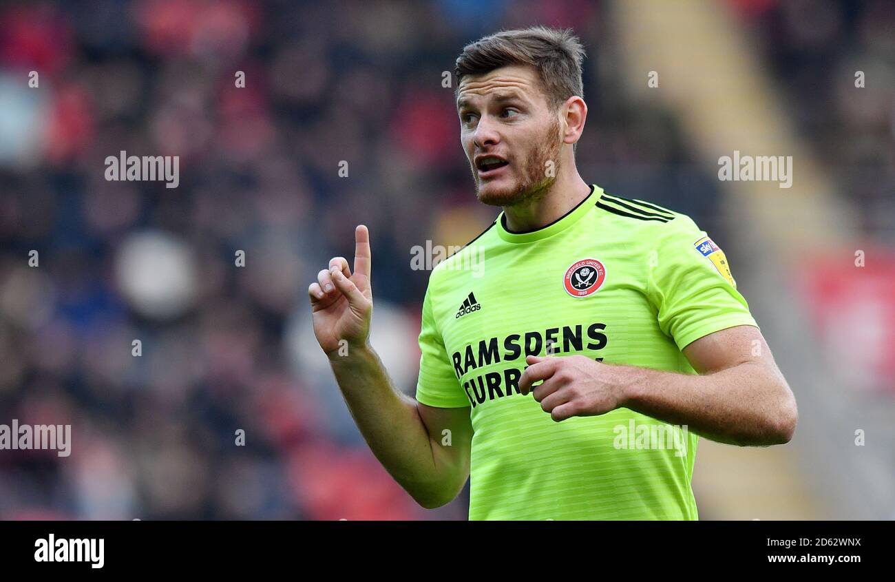 Sheffield United's Jack O'Connell Stock Photo